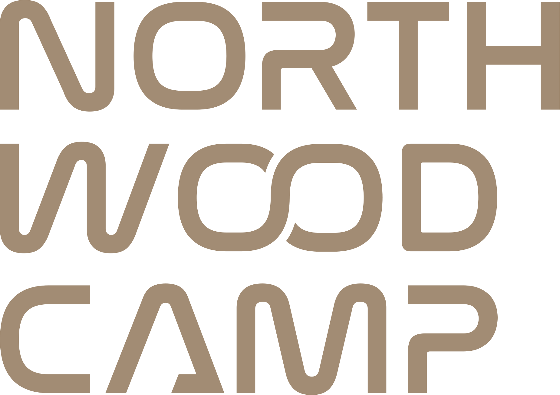 NORTH WOOD CAMP　ノースウッドキャンプロゴ